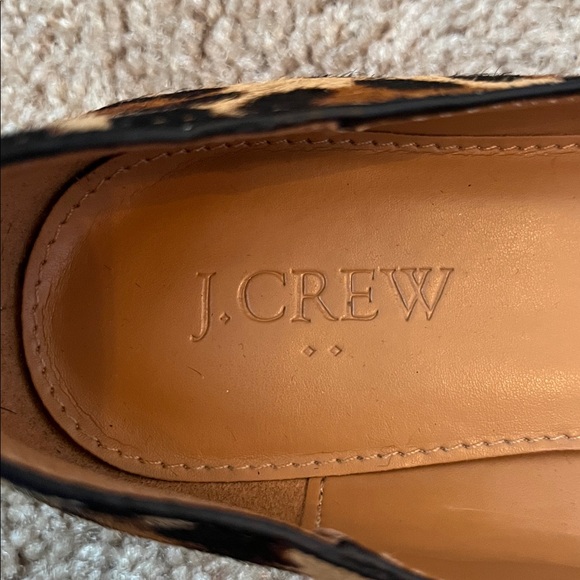 J. Crew Leopard Calf Hair Flats - Picture 5 of 7